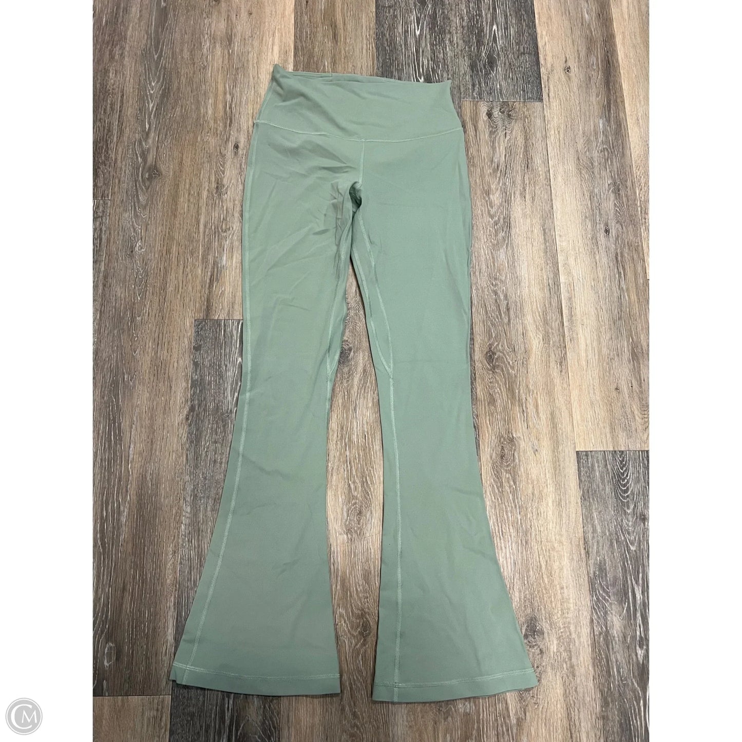 Athletic Leggings By Lululemon In Green, Size: 8