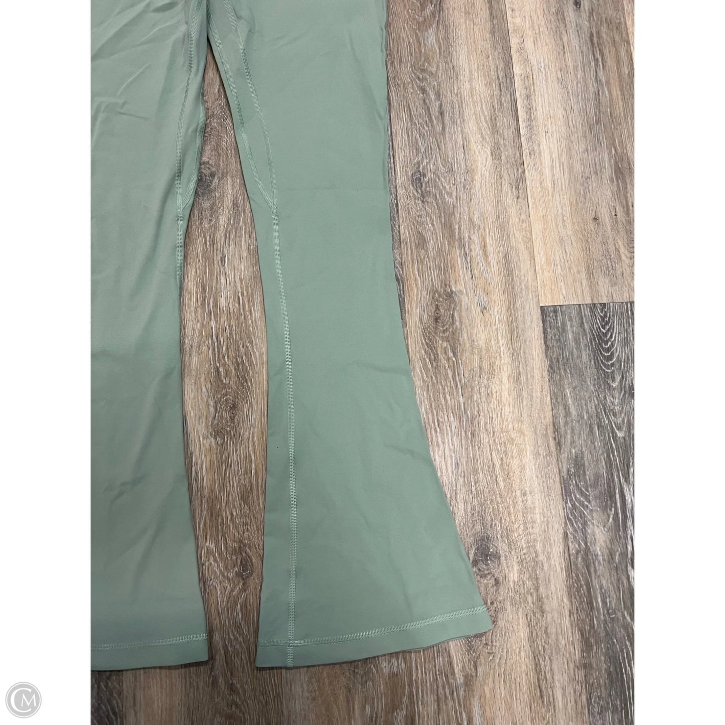 Athletic Leggings By Lululemon In Green, Size: 8