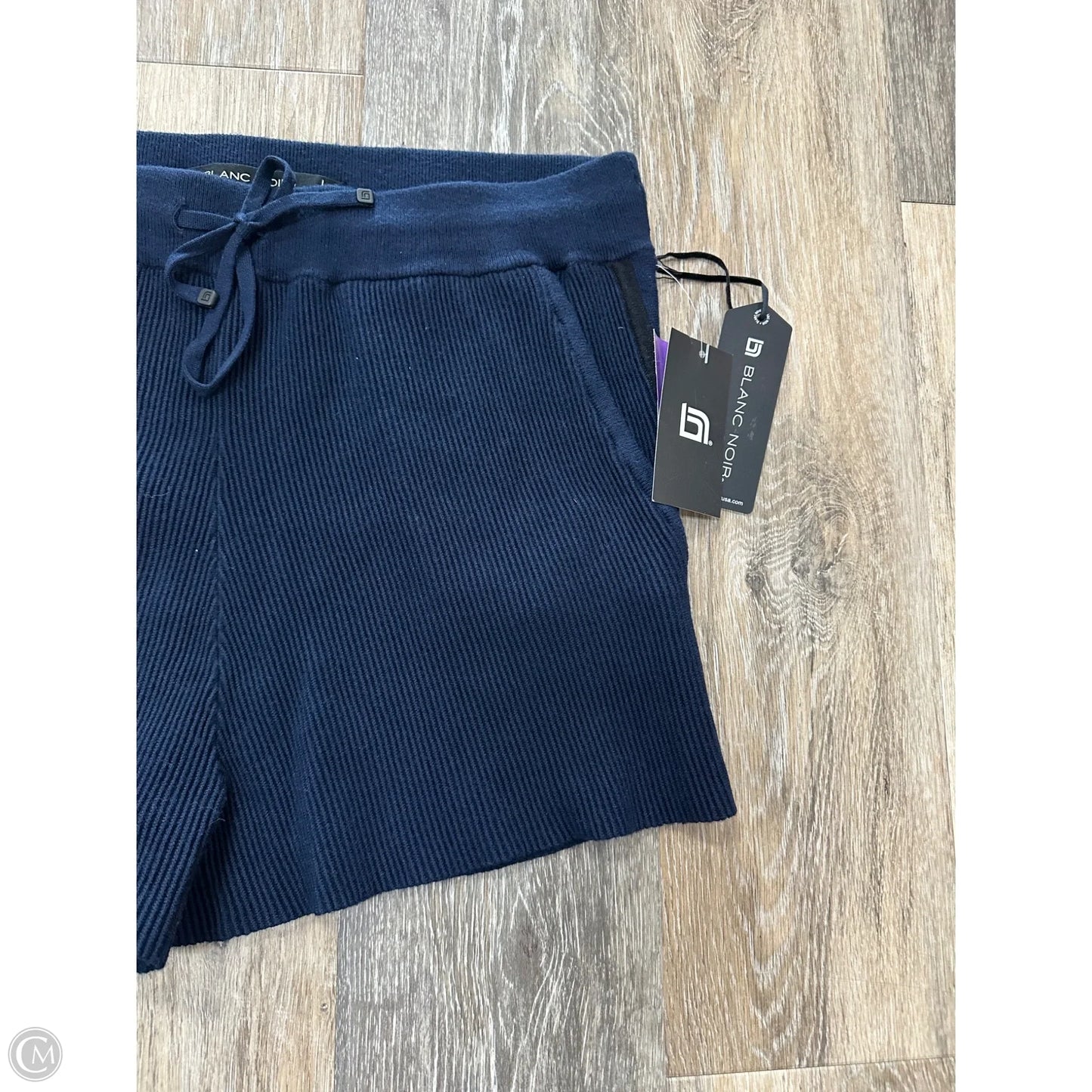 Shorts By Blanc Noir In Navy, Size: L