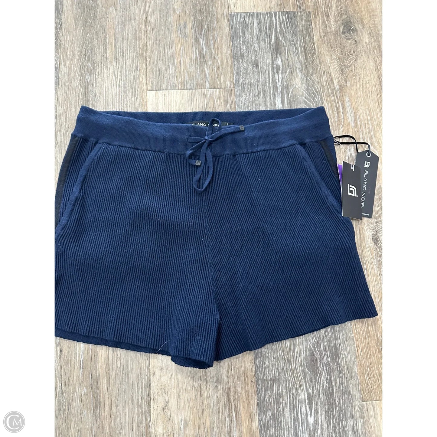 Shorts By Blanc Noir In Navy, Size: L
