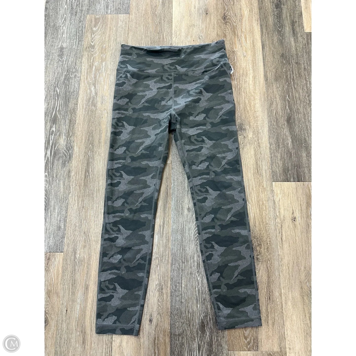 Athletic Leggings By Vuori In Camouflage Print, Size: M