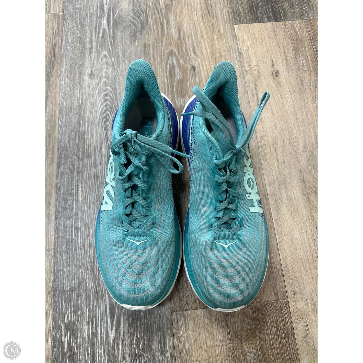 Shoes Athletic By Hoka In Blue, Size: 9