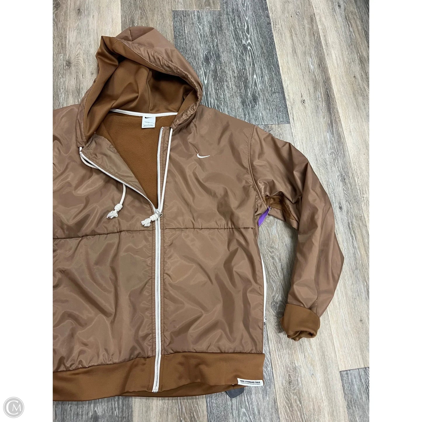 Jacket Other By Nike Apparel In Brown, Size: L
