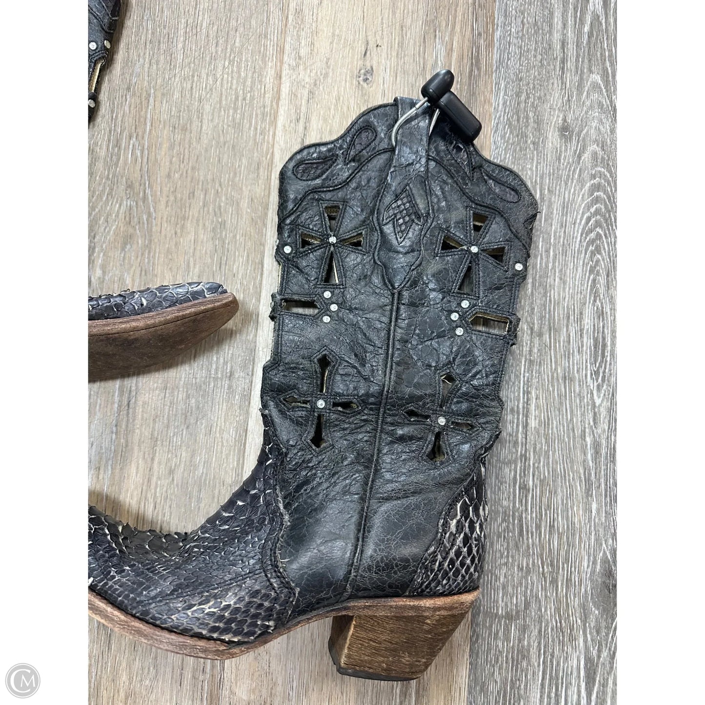 Boots Western By Corral In Black, Size: 6.5