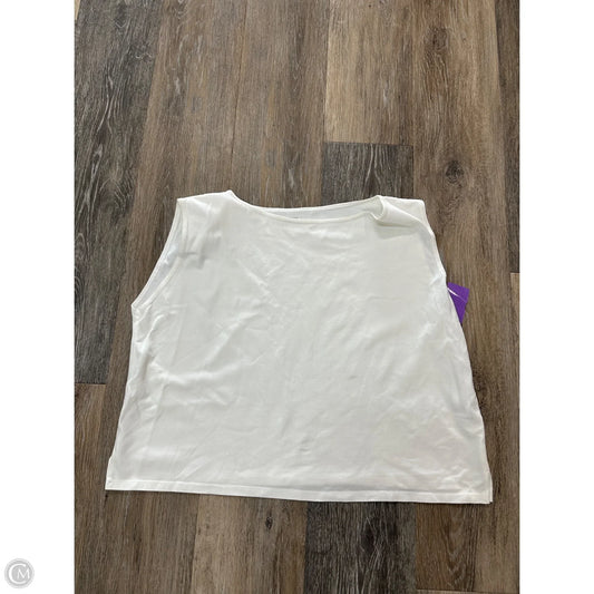 Tank Top By Eileen Fisher In White, Size: S