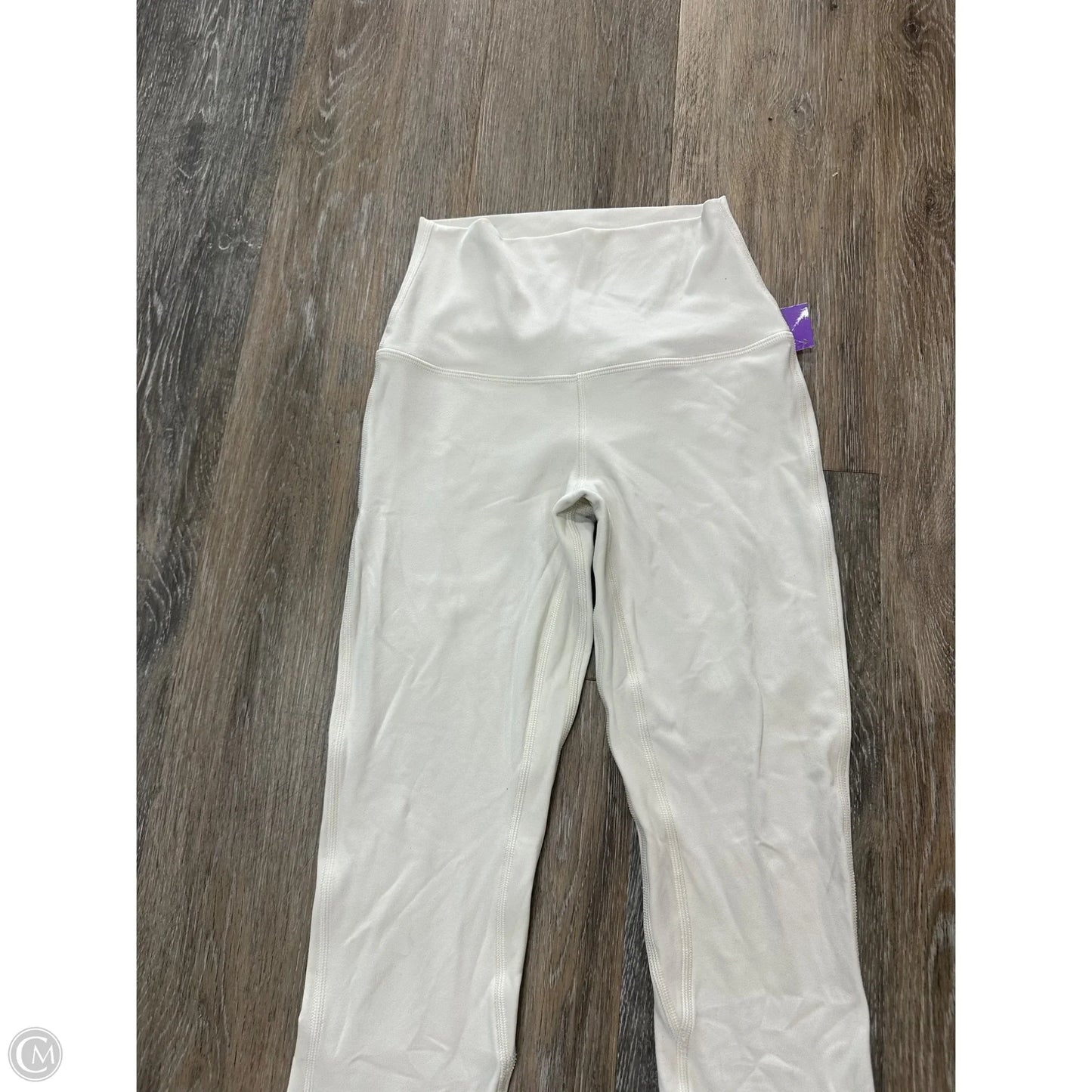 Athletic Leggings By Lululemon In Cream, Size: 2