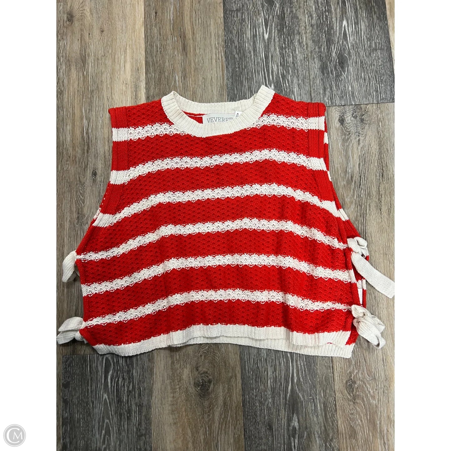 Tank Top By Veveret In Orange, Size: M