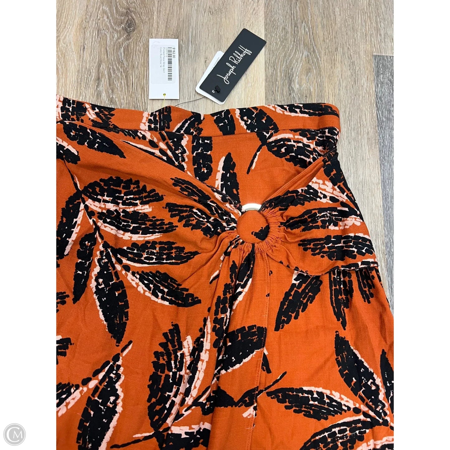 Skirt Maxi By Joseph Ribkoff In Orange, Size: 14