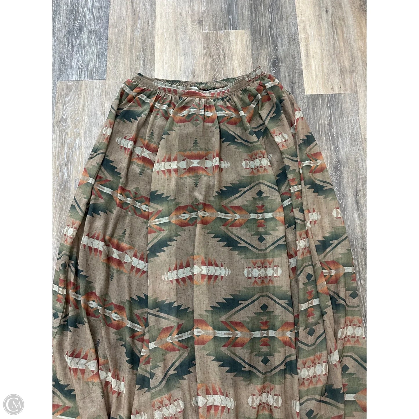 Skirt Maxi By Tasha Polizzi In Green, Size: L