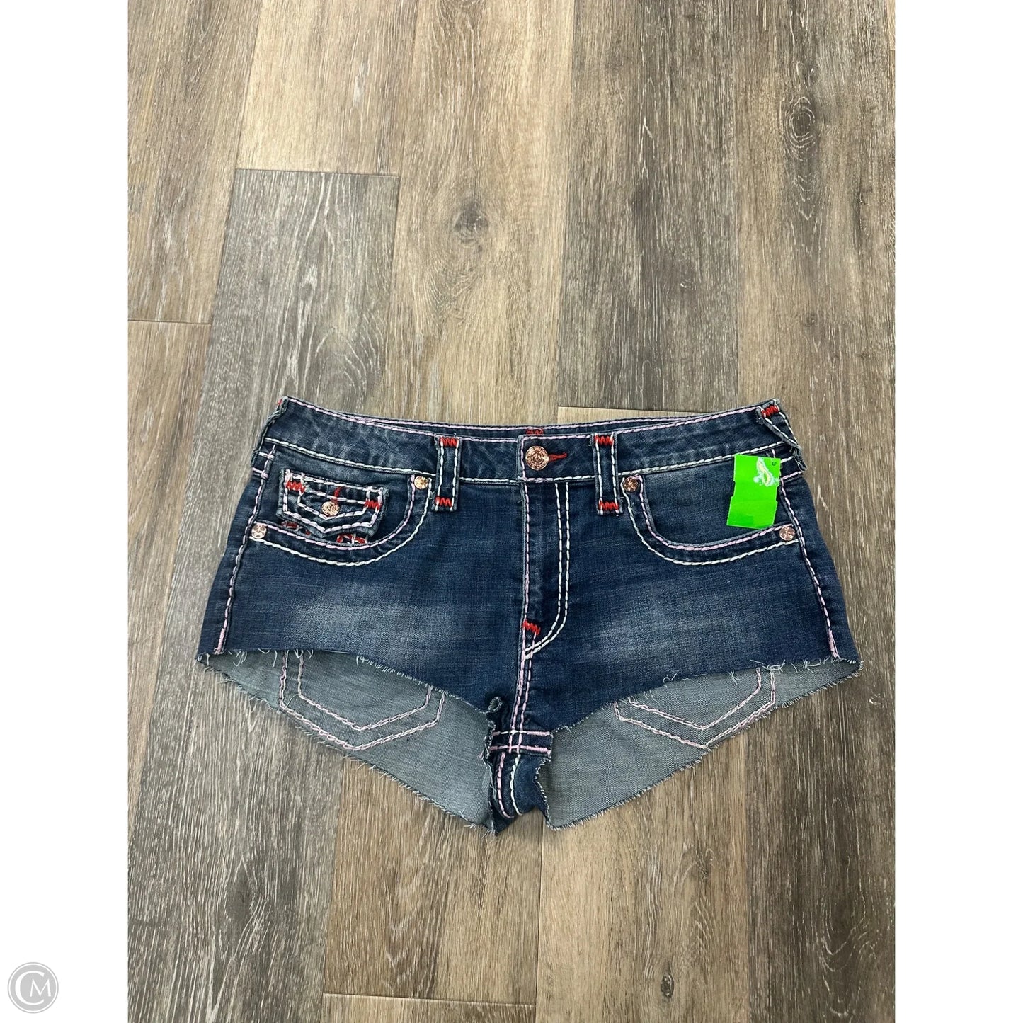 Shorts By True Religion In Blue Denim, Size: 12