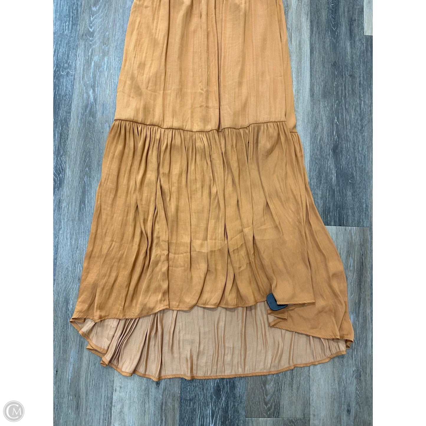 Dress Casual Maxi By Banana Republic In Orange, Size: S Tall