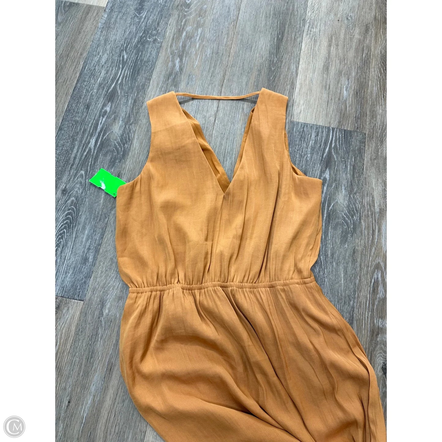 Dress Casual Maxi By Banana Republic In Orange, Size: S Tall
