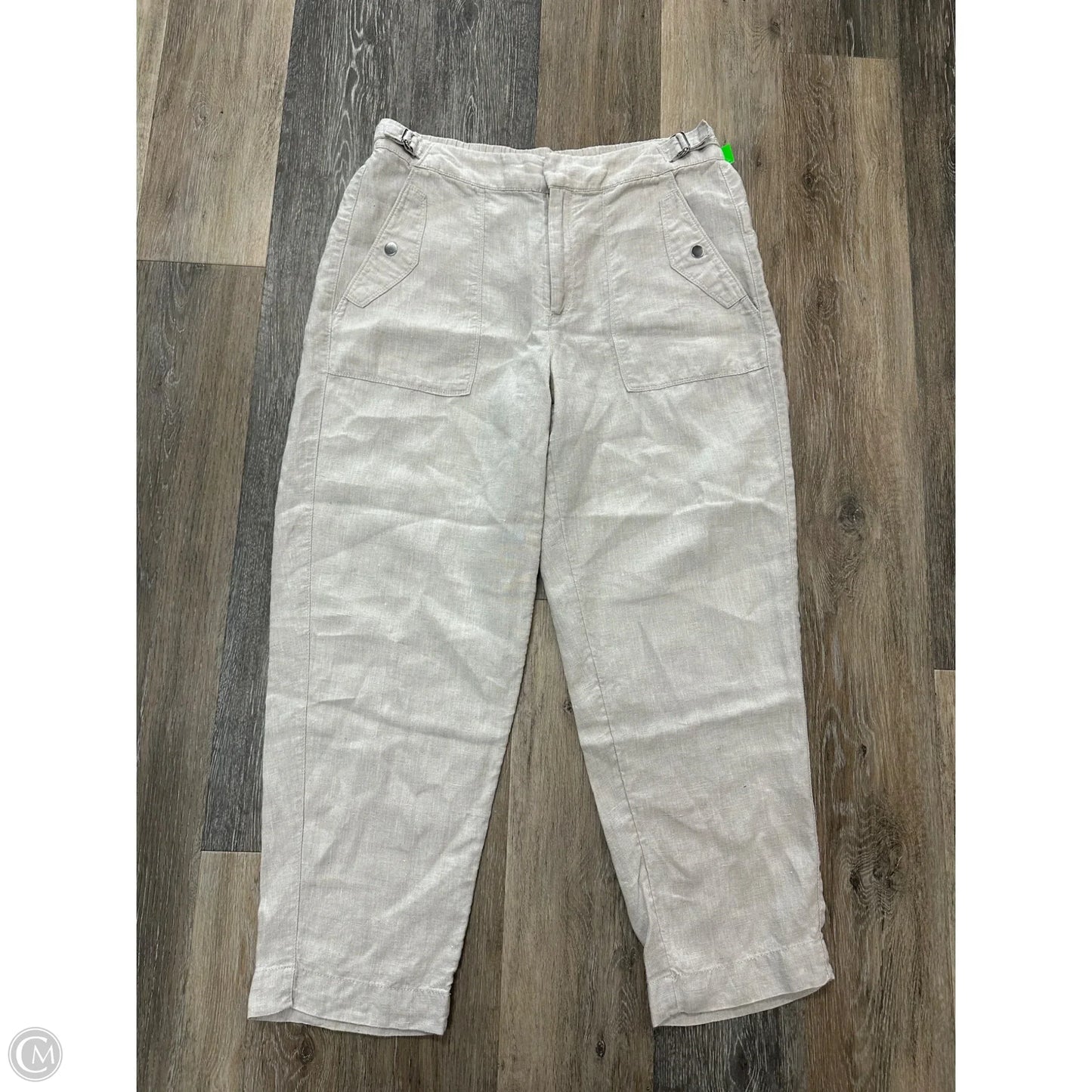 Pants Linen By Athleta In Cream, Size: 12
