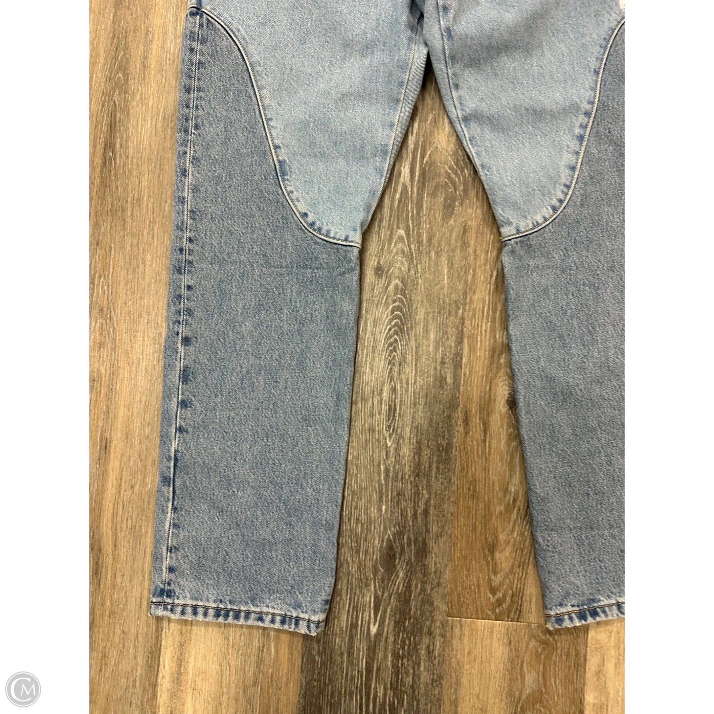 Jeans Boyfriend By Levis In Blue Denim, Size: 12