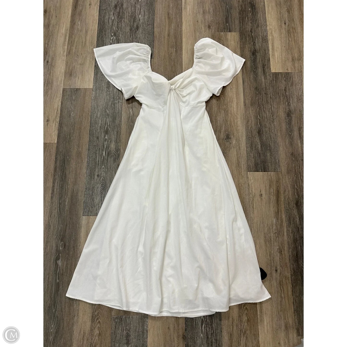 Dress Casual Midi By Baltic Born In Cream, Size: Xl