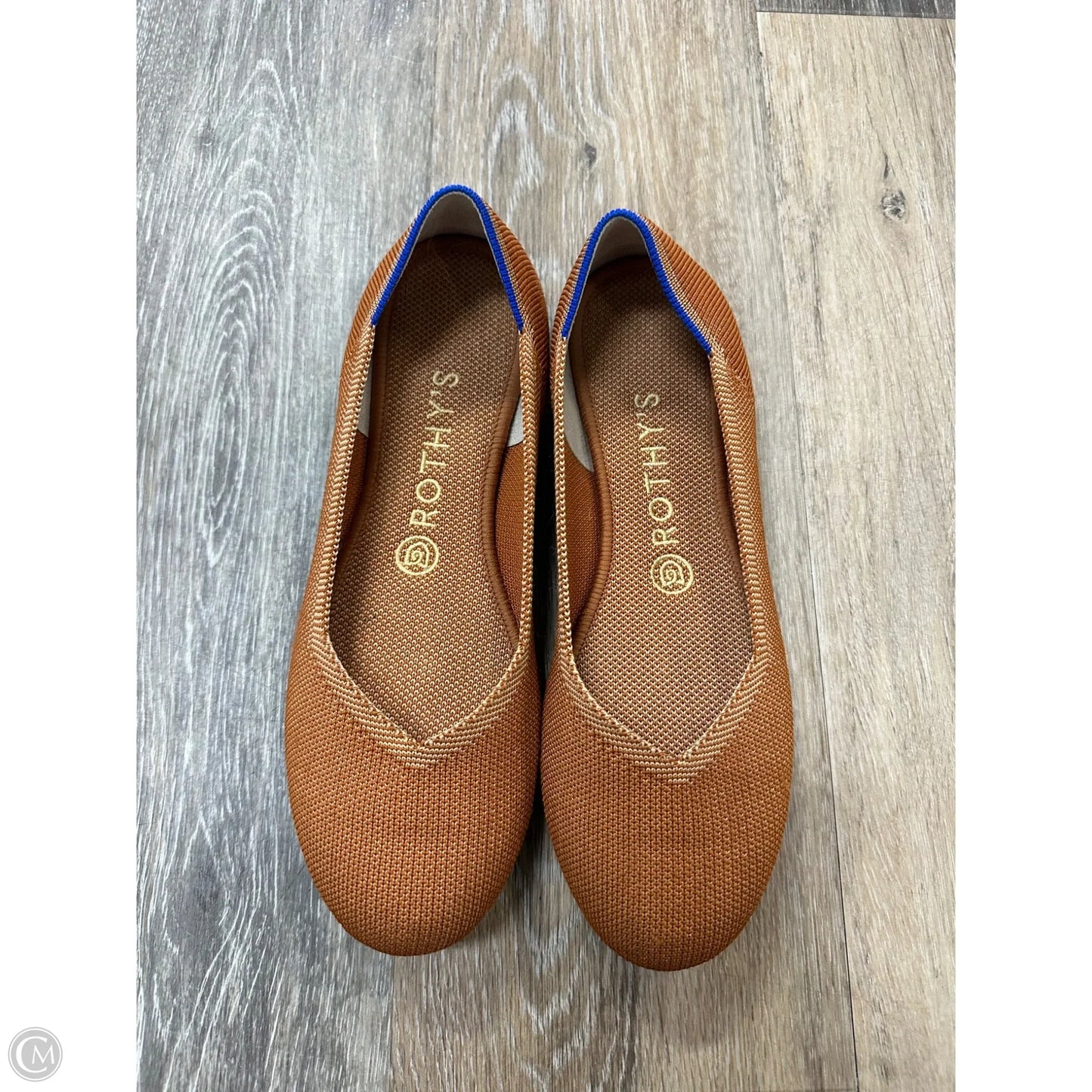 Sandals Flats By Rothys In Orange, Size: 8