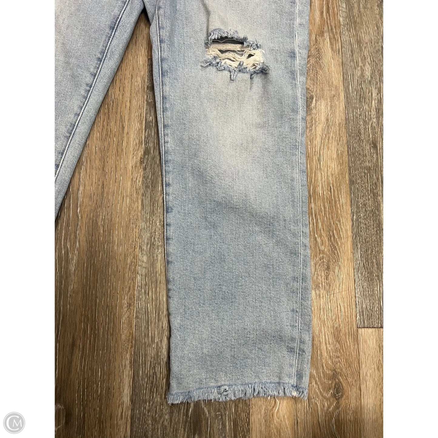 Jeans Straight By Madewell In Blue Denim, Size: 14/32