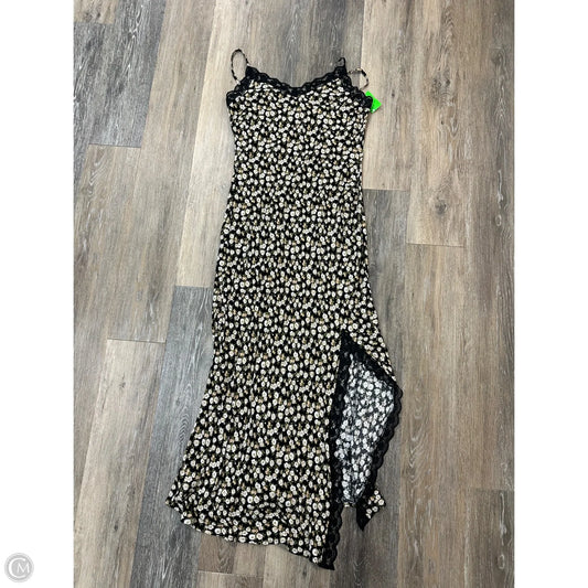 Dress Casual Maxi By Blu Pepper In Floral Print, Size: L
