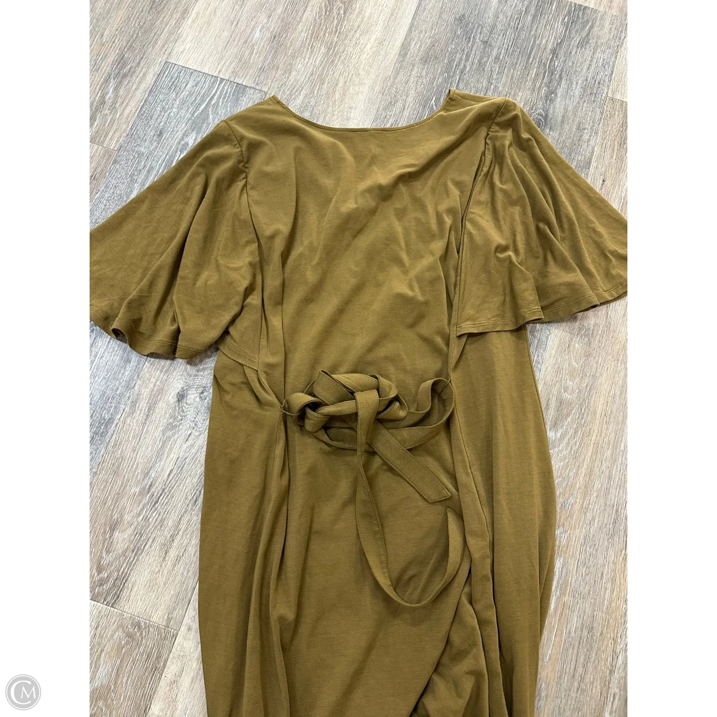 Dress Casual Maxi By Garnet Hill In Green, Size: L