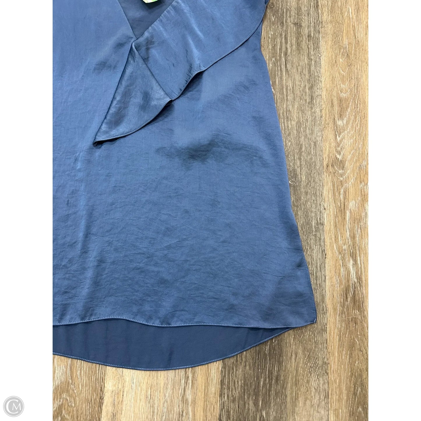 Top Sleeveless By Theory In Blue, Size: M