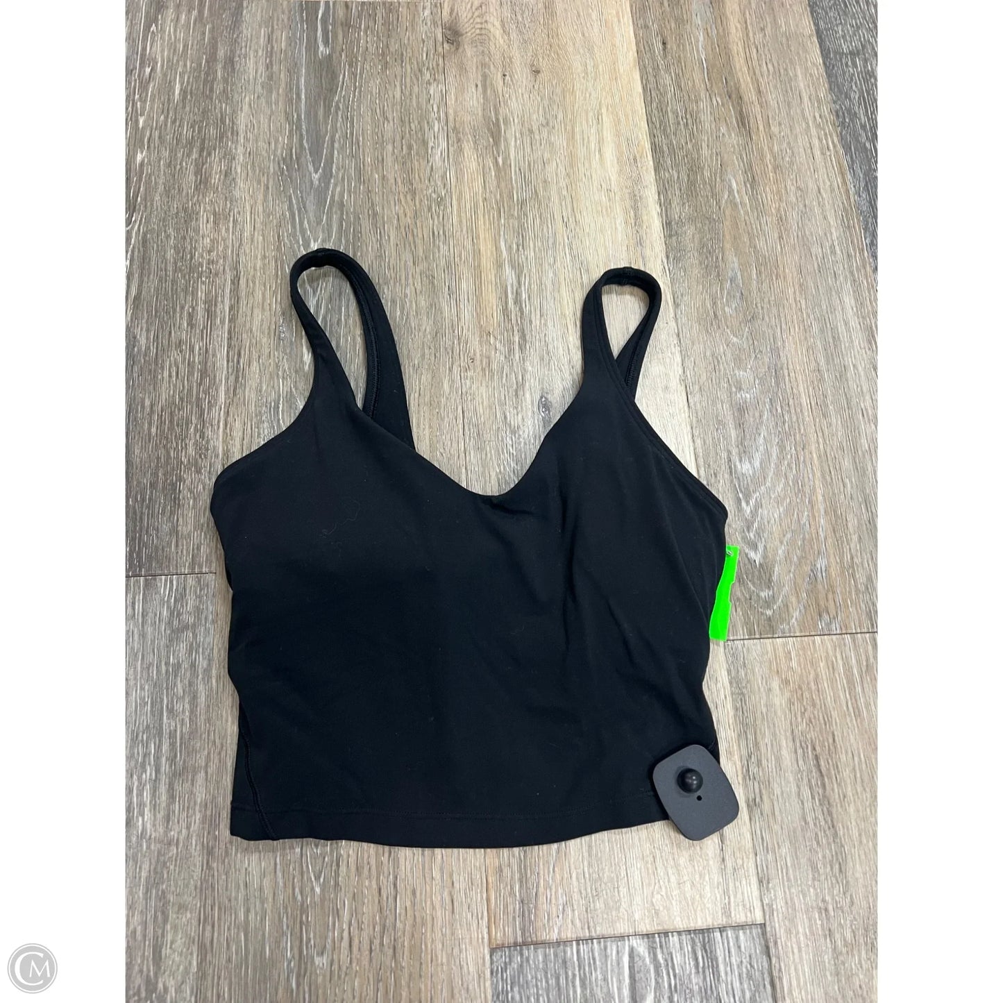 Athletic Tank Top By Lululemon In Black, Size: 4