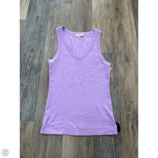 Tank Top By Michael Stars In Purple, Size: M