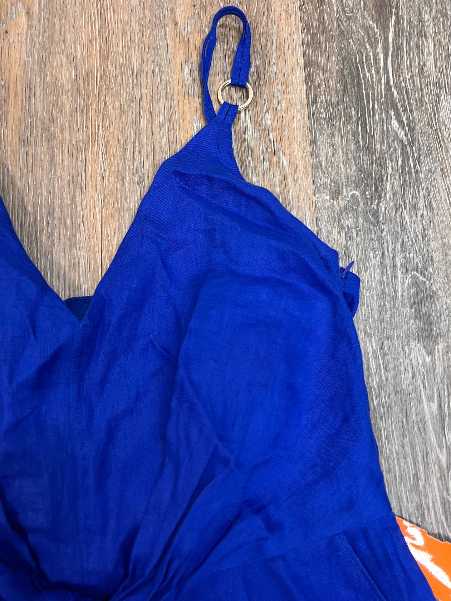 Jumpsuit Designer By Reiss In Blue, Size: 4