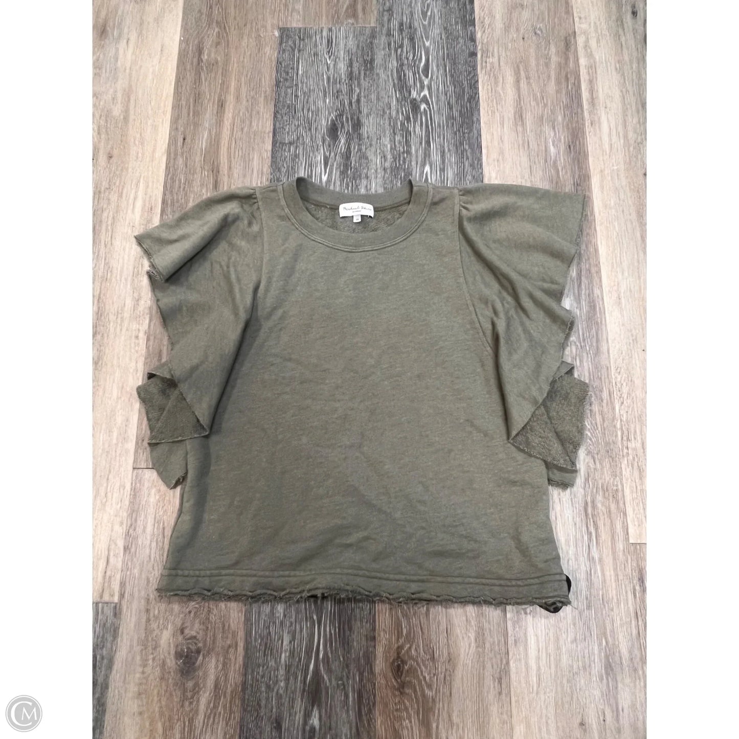 Top Short Sleeve By Michael Stars In Green, Size: Xs