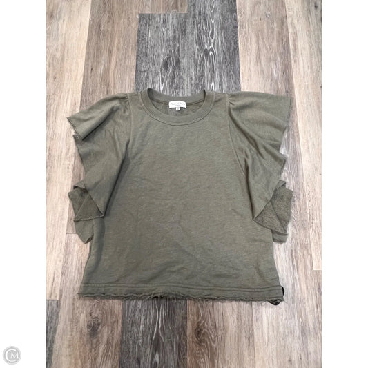 Top Short Sleeve By Michael Stars In Green, Size: Xs