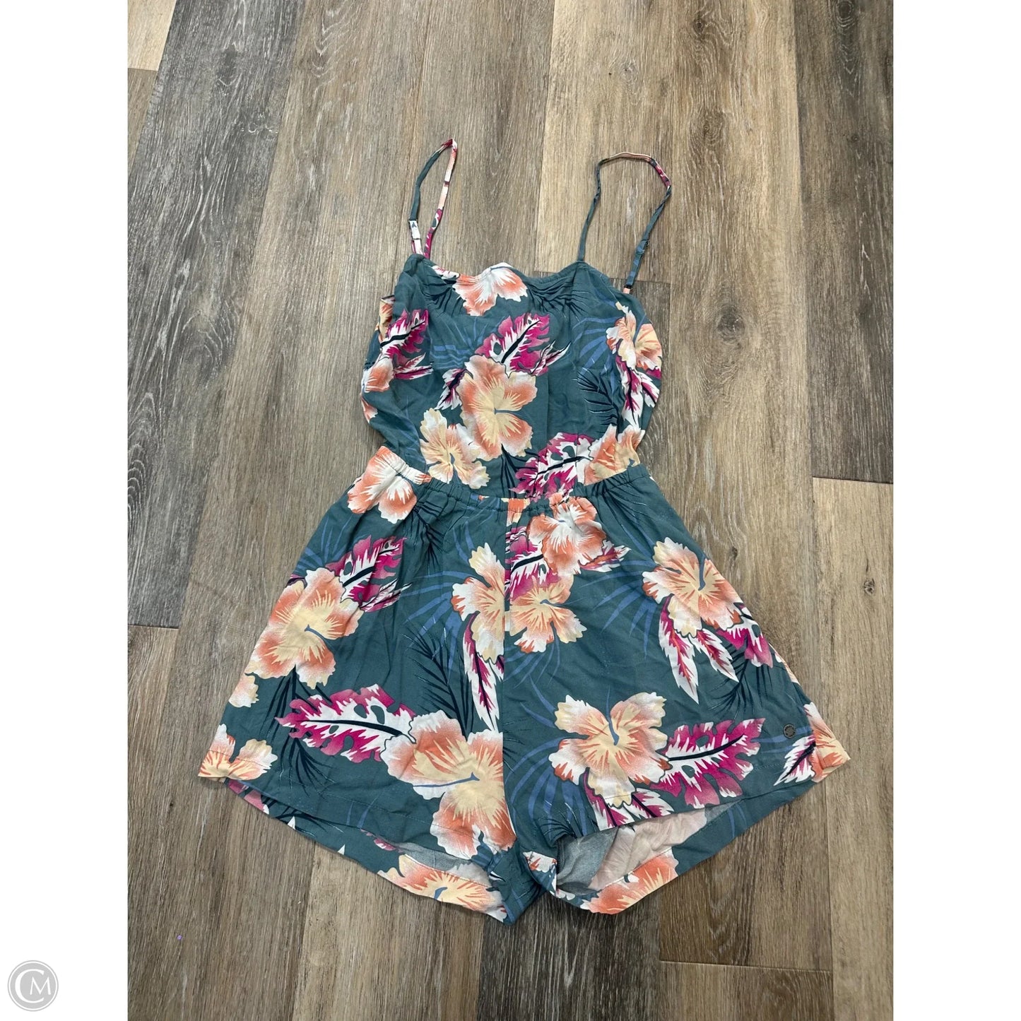 Romper By Roxy In Floral Print, Size: M