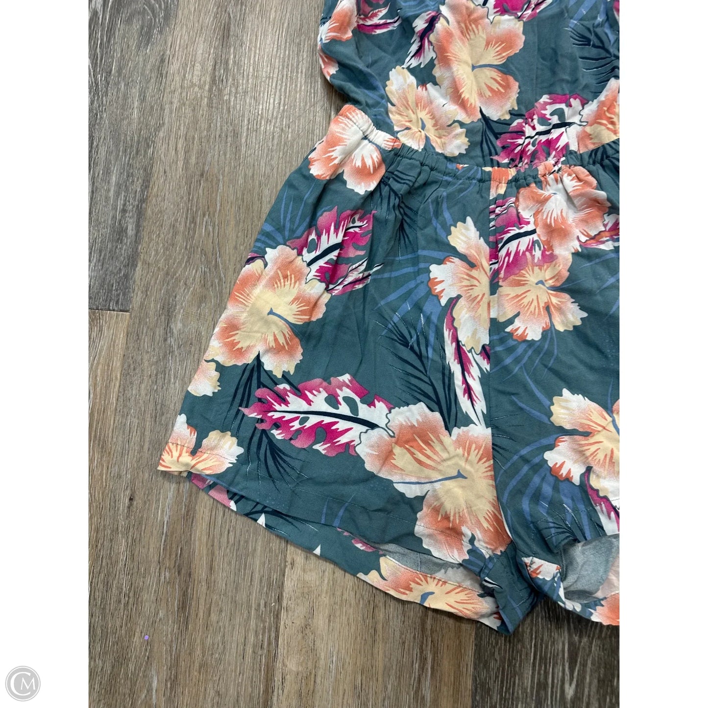 Romper By Roxy In Floral Print, Size: M