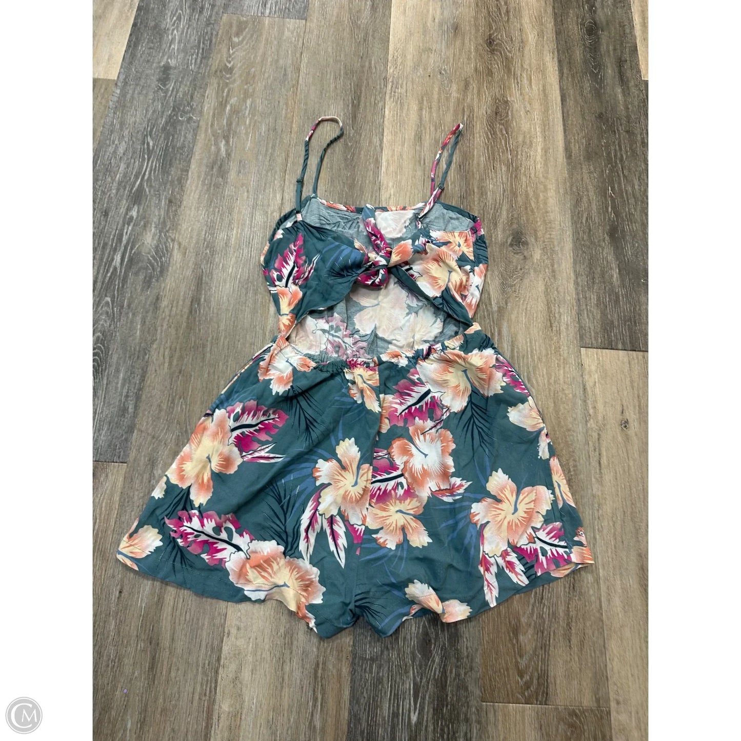 Romper By Roxy In Floral Print, Size: M