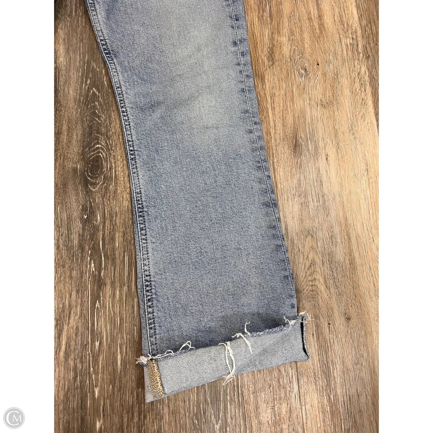 Jeans Straight Designer By Citizens Of Humanity In Blue Denim, Size: 1/25