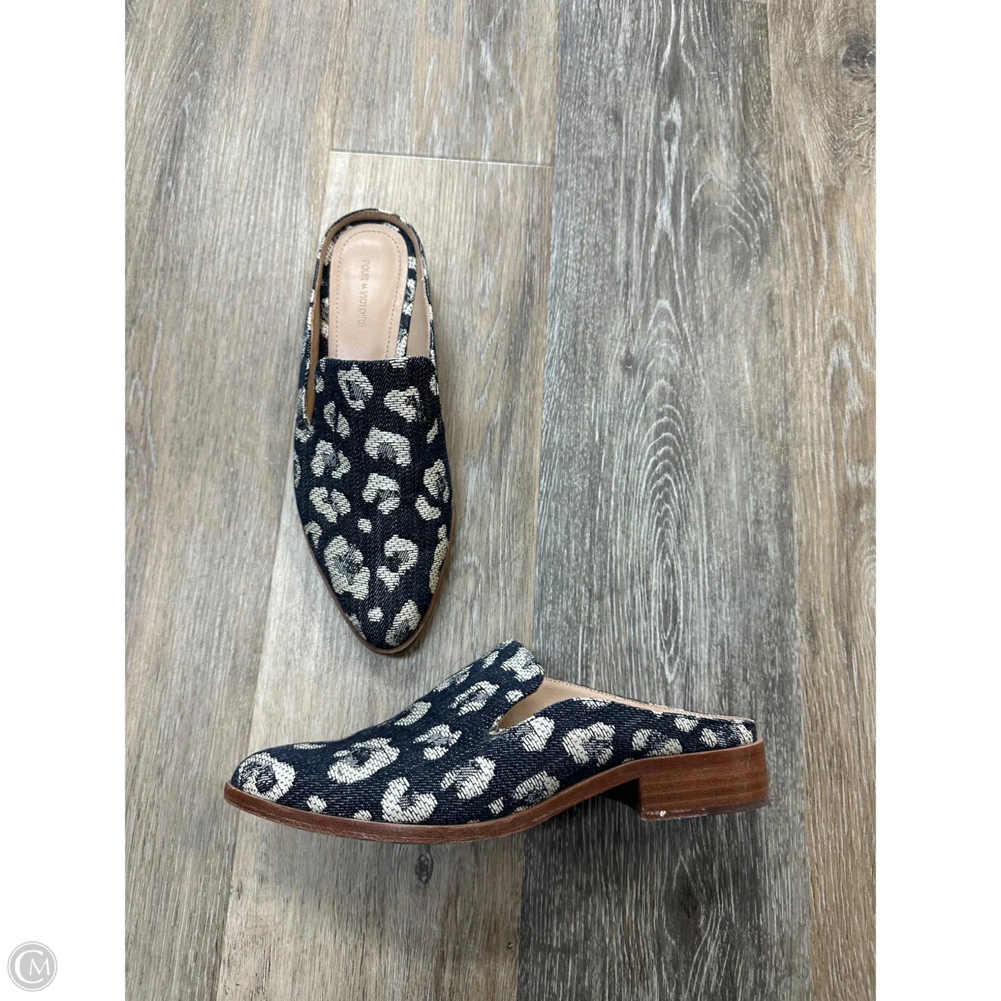 Shoes Flats By French Door In Blue, Size: 7.5