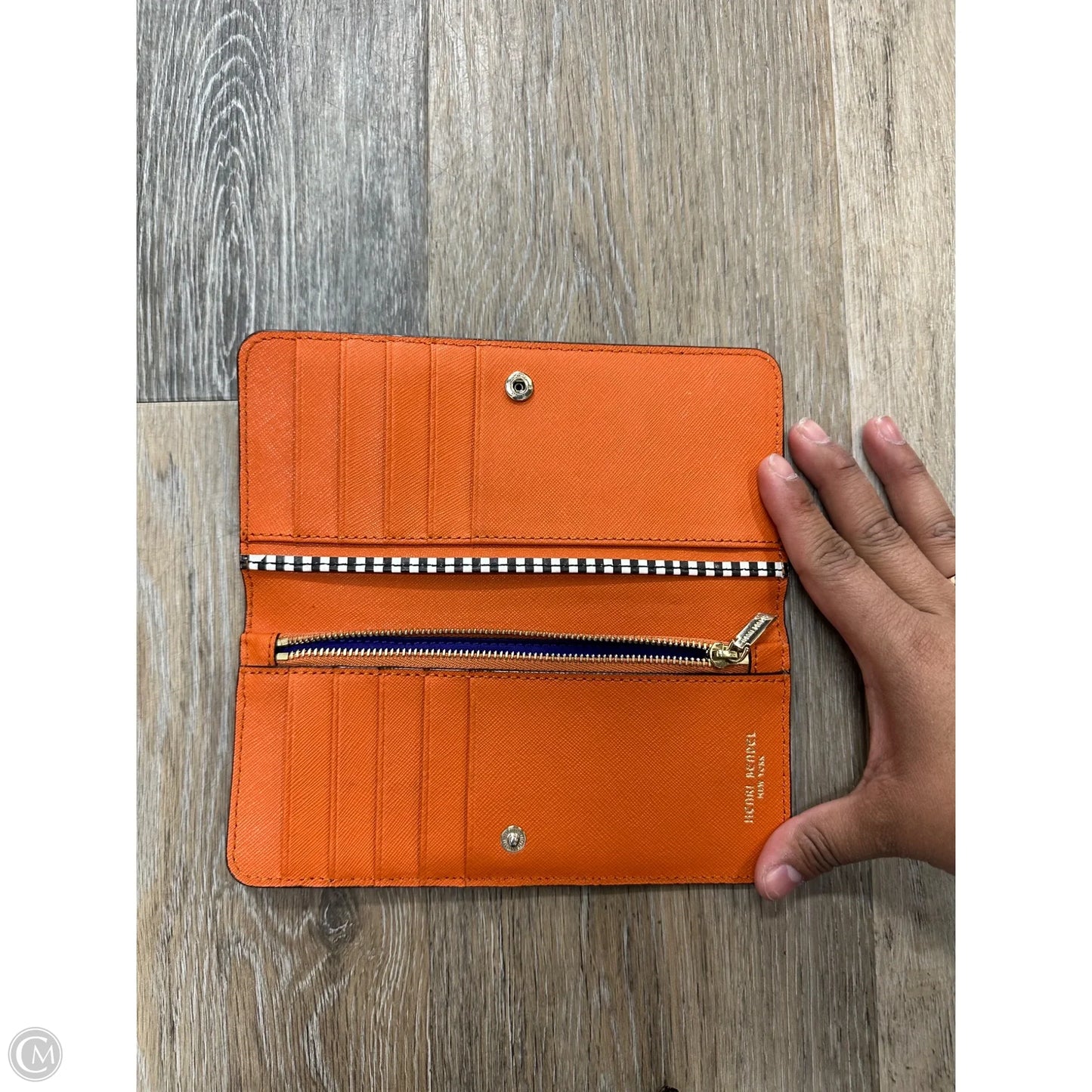 Wallet Leather By Henri Bendel, Size: Medium