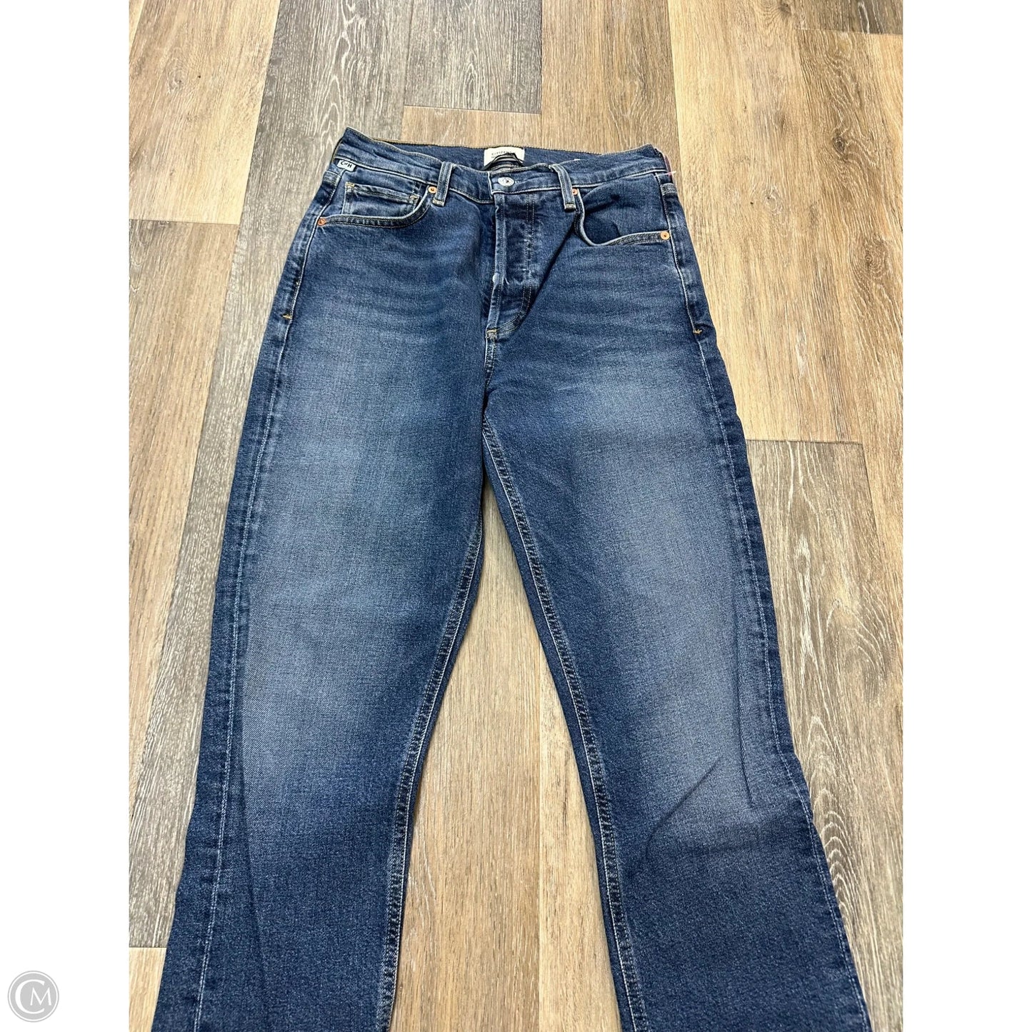 Jeans Straight By Citizens Of Humanity In Blue Denim, Size: 1/25