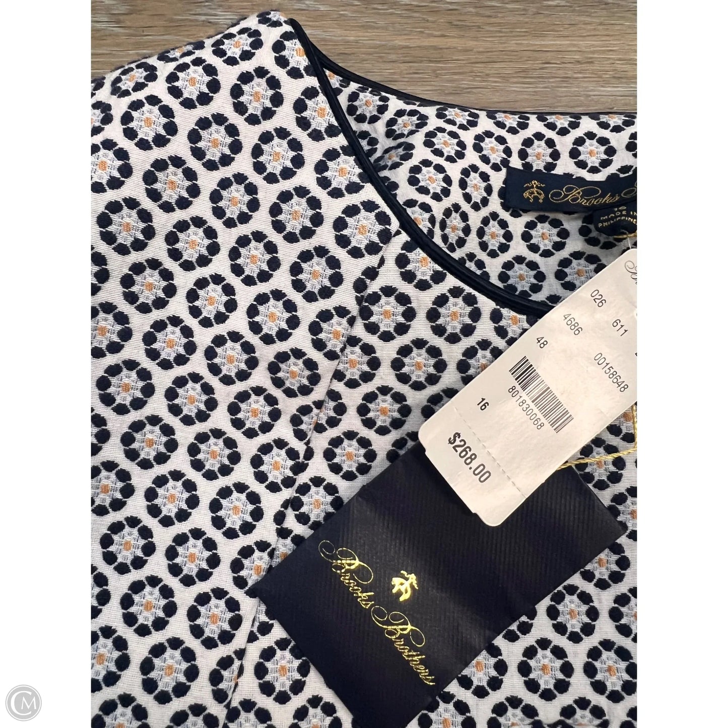 Blazer By Brooks Brothers In Multi-colored, Size: 16