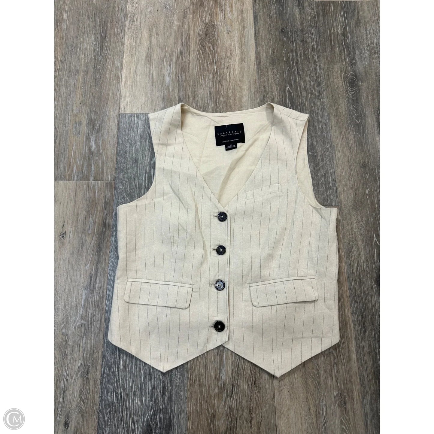Vest Other By Sanctuary In Beige, Size: Xs