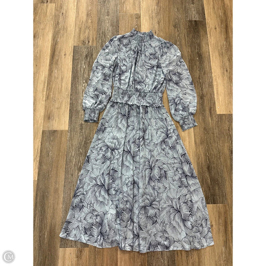 Dress Party Long By Bcbgmaxazria In Blue, Size: M