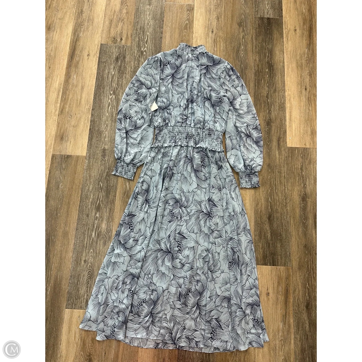 Dress Party Long By Bcbgmaxazria In Blue, Size: M