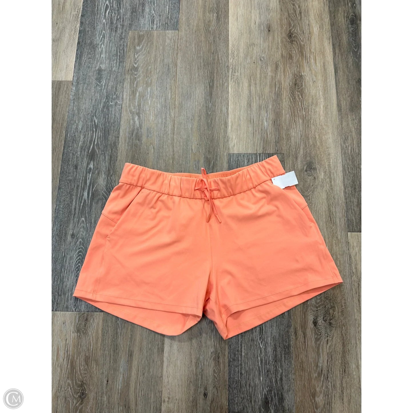 Athletic Shorts By Zyia In Orange, Size: Xl