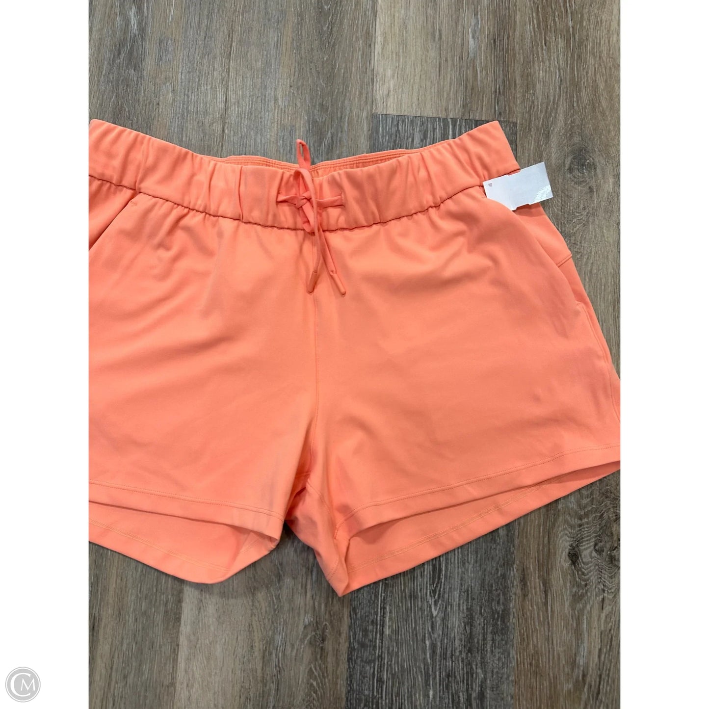 Athletic Shorts By Zyia In Orange, Size: Xl