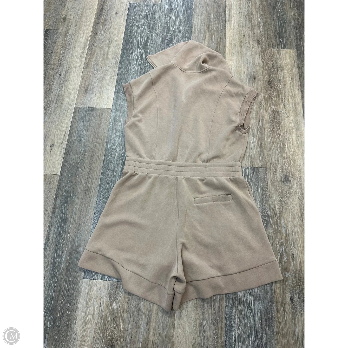 Romper By Varley In Tan, Size: Xl