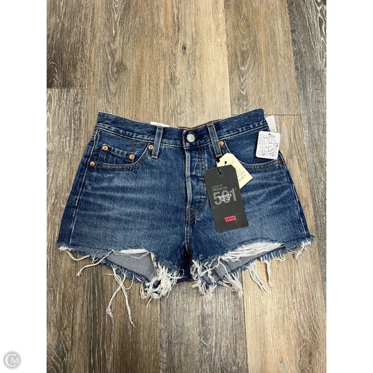 Shorts By Levis In Blue Denim, Size: 1/25
