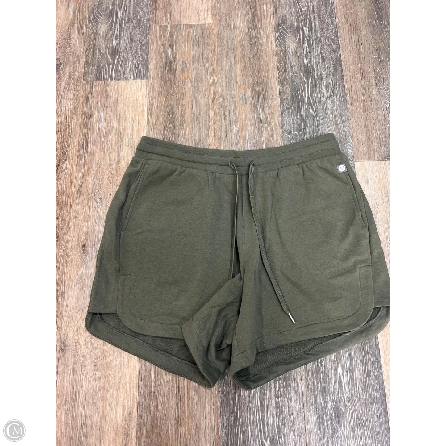 Athletic Shorts By Livi Active In Green, Size: 1x