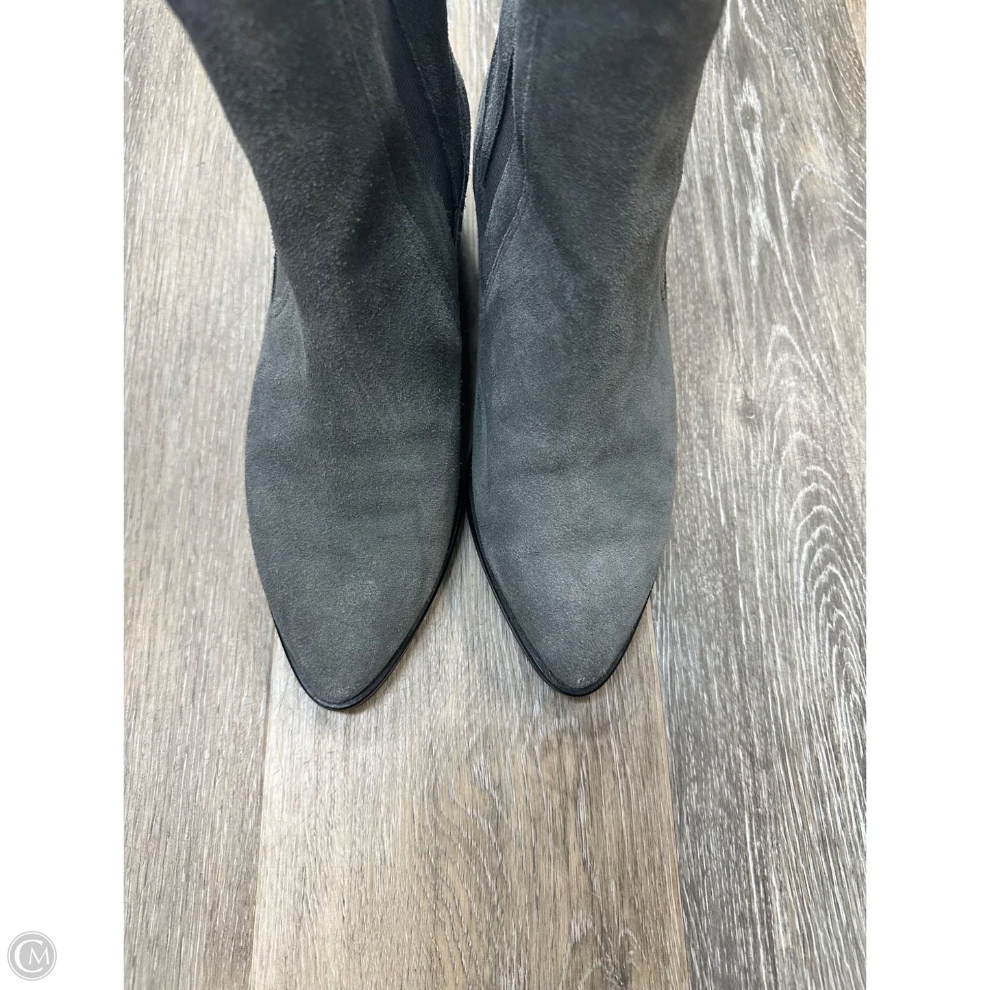 Boots Ankle Heels By Cole-haan In Grey, Size: 7.5