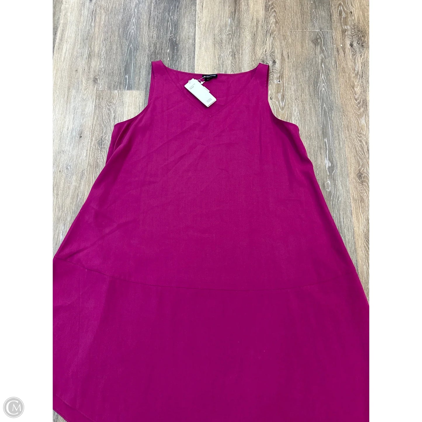 Dress Party Long By Eileen Fisher In Pink, Size: Xl