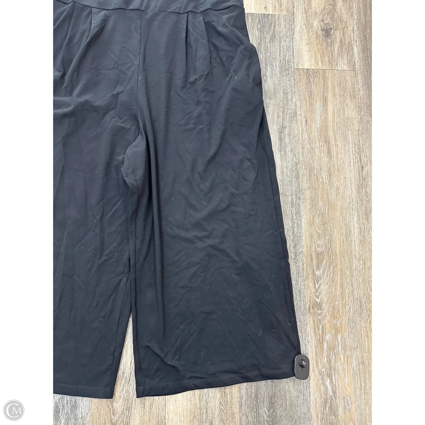 Jumpsuit By Eileen Fisher In Black, Size: Xl