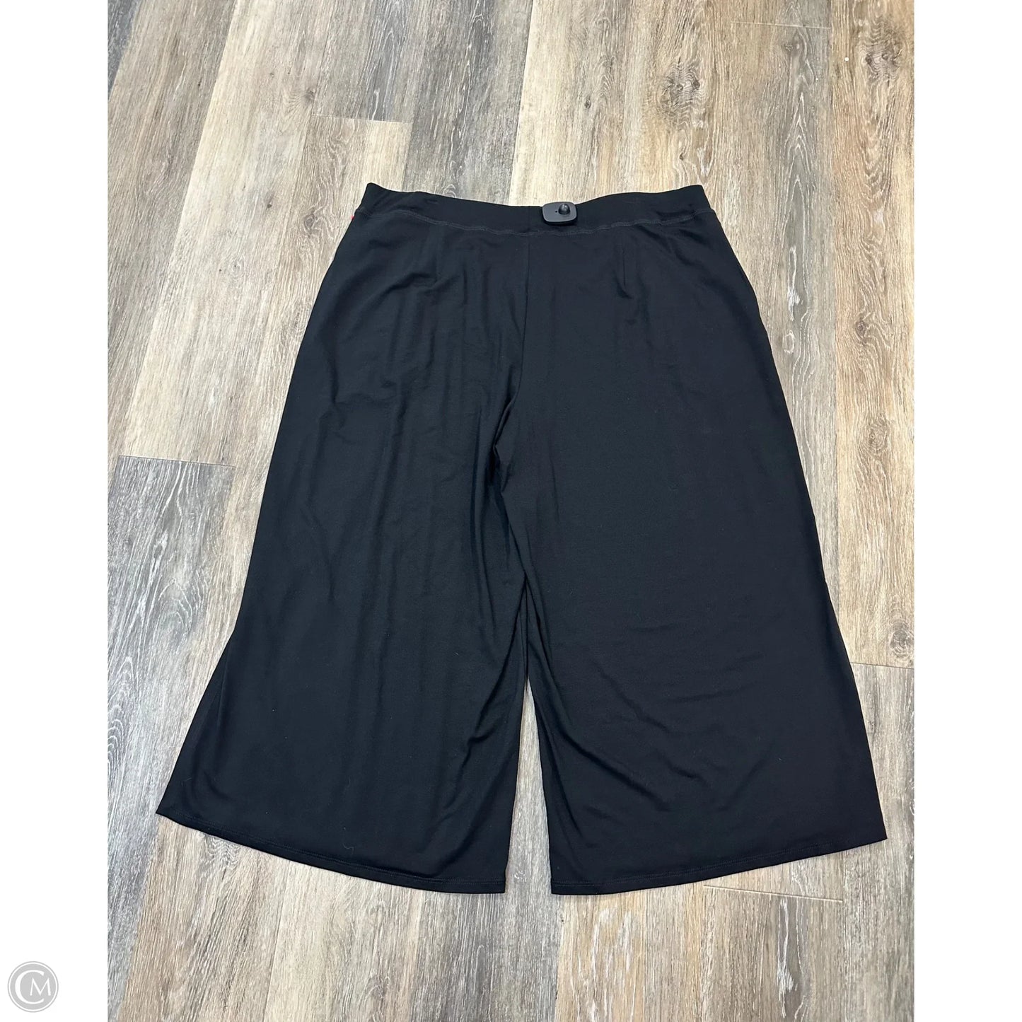Capris By Eileen Fisher In Black, Size: Xl