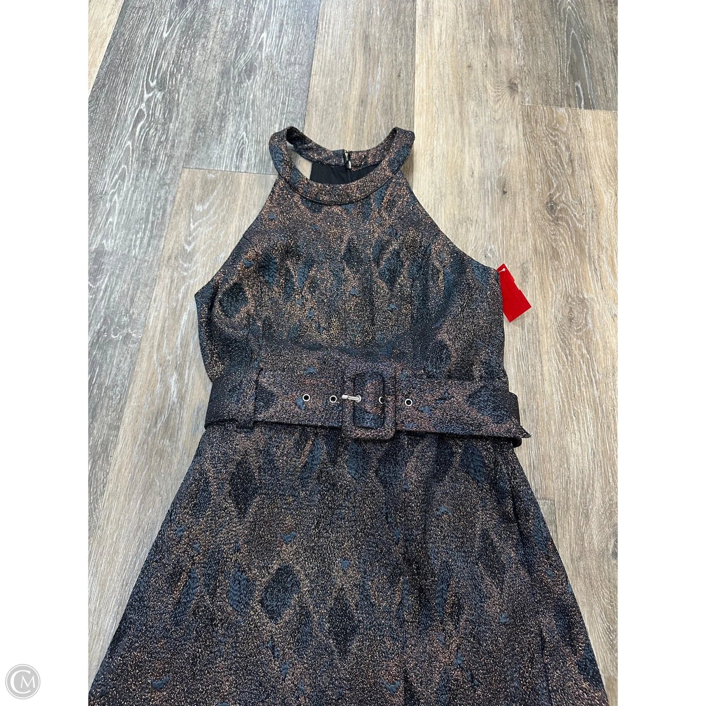 Romper By Lavender Brown In Blue & Gold, Size: Xs